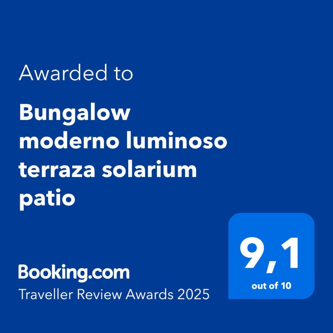 Bungalow Moderno Luminoso Terraza Solarium Patio Puerto Marino エクステリア 写真